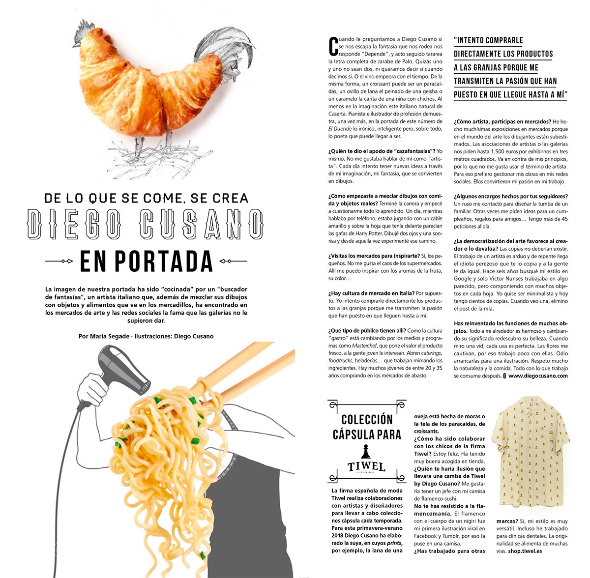 diego cusano entrevista el duende madrid