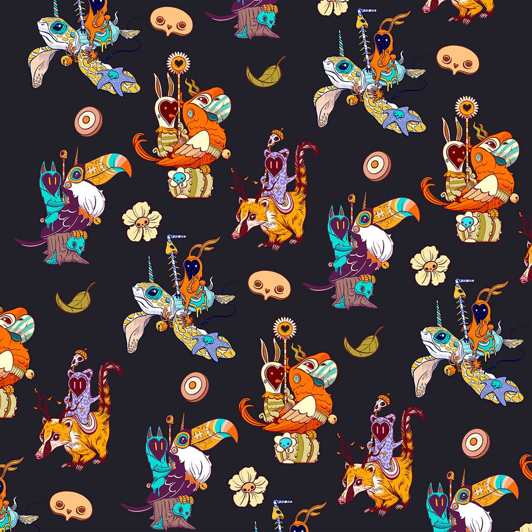 dulk soul rider dibujo animales camisa