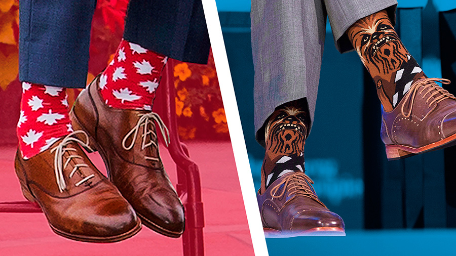 justin trudeau calcetines socks