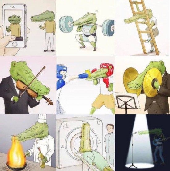 keigo cocodrilo artista japones