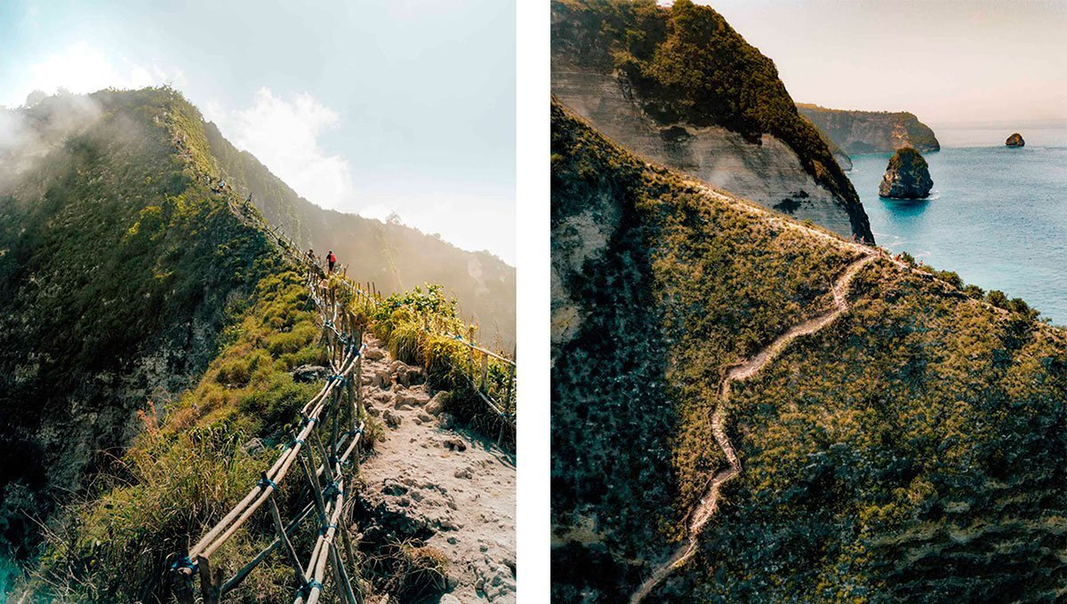 kelingking nusa penida trekking