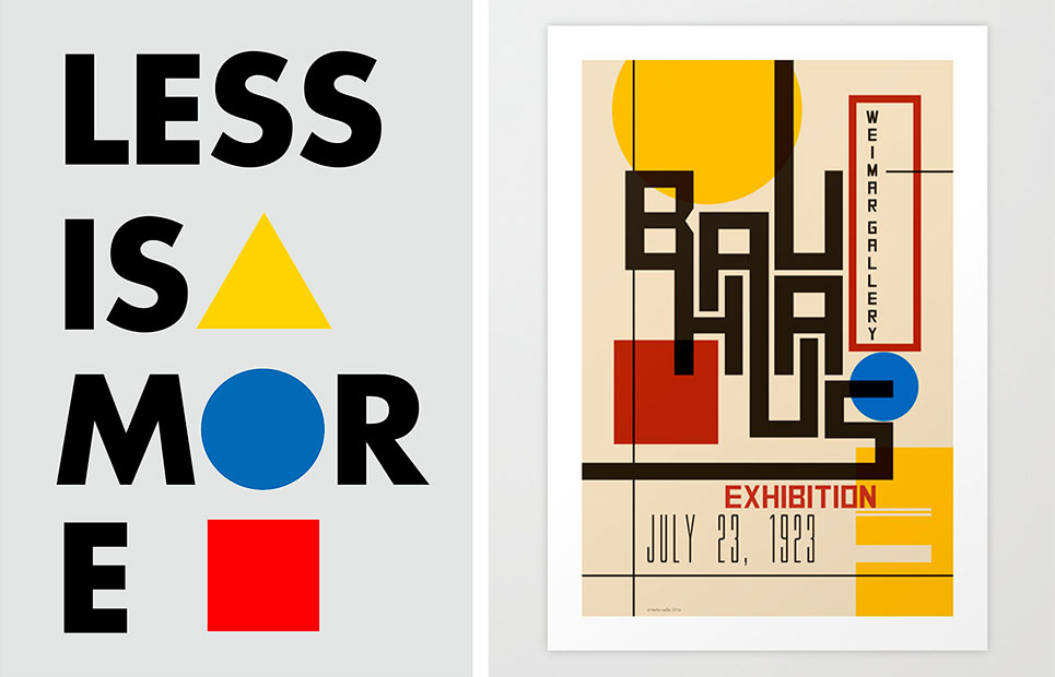 poster-bauhaus design