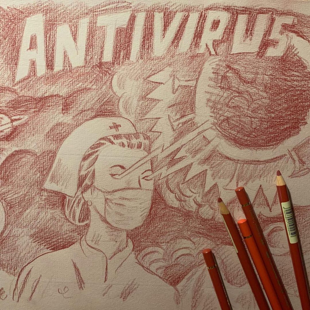sergio mora coronavirus cruz roja artistas
