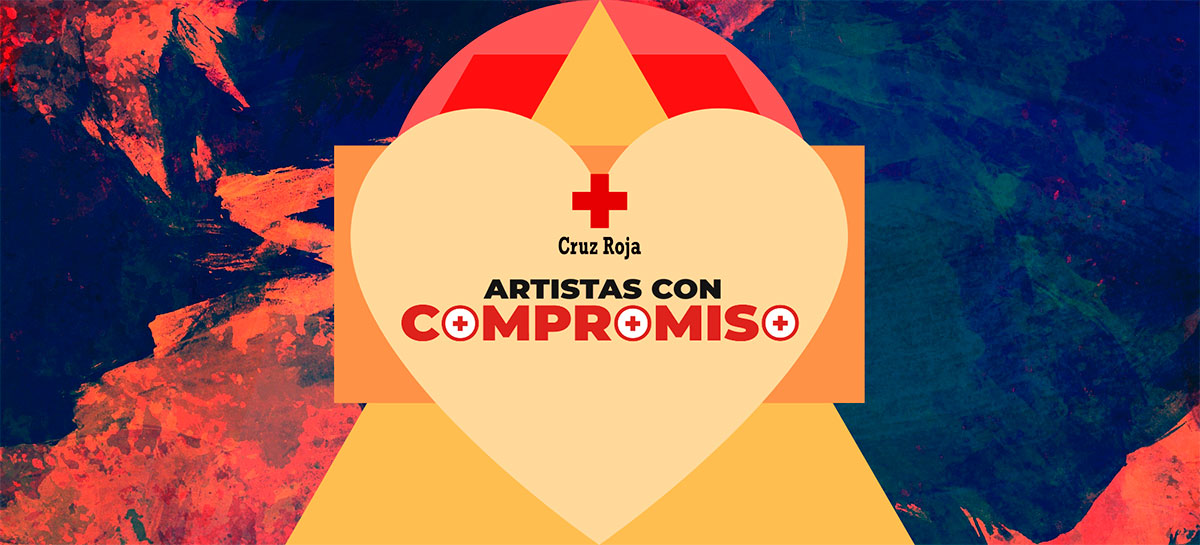sergio mora cruz roja artistas con compromiso